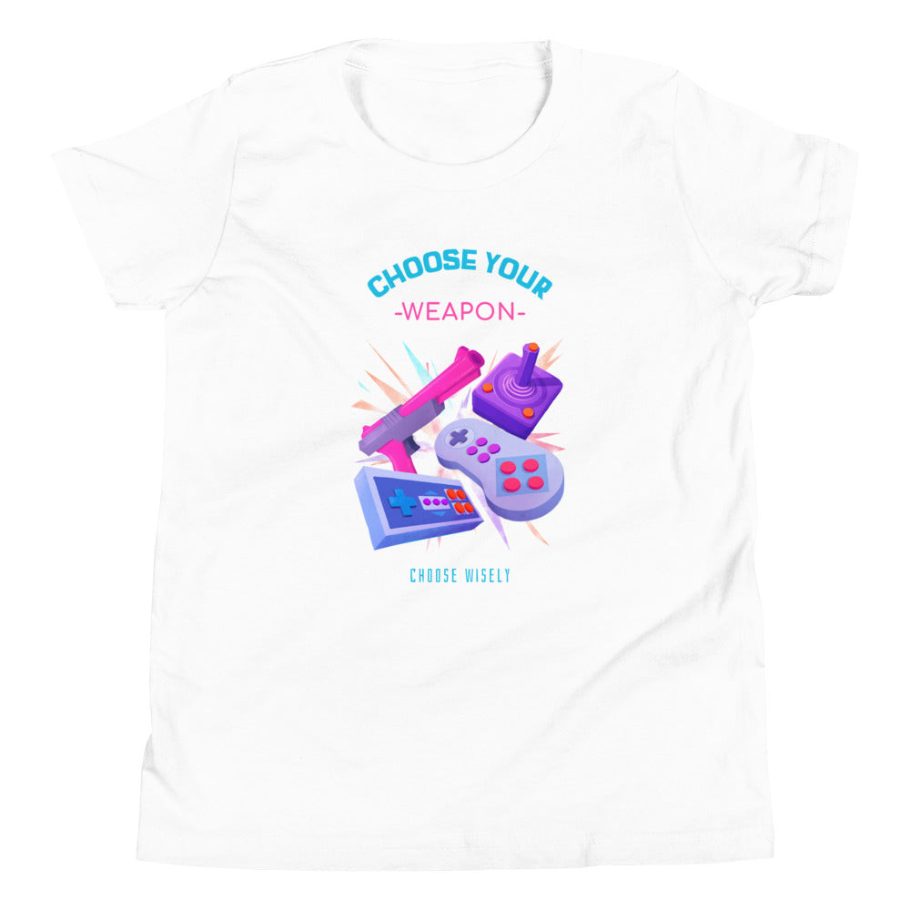 Gamer Choose Weapon Shirt (Kids)