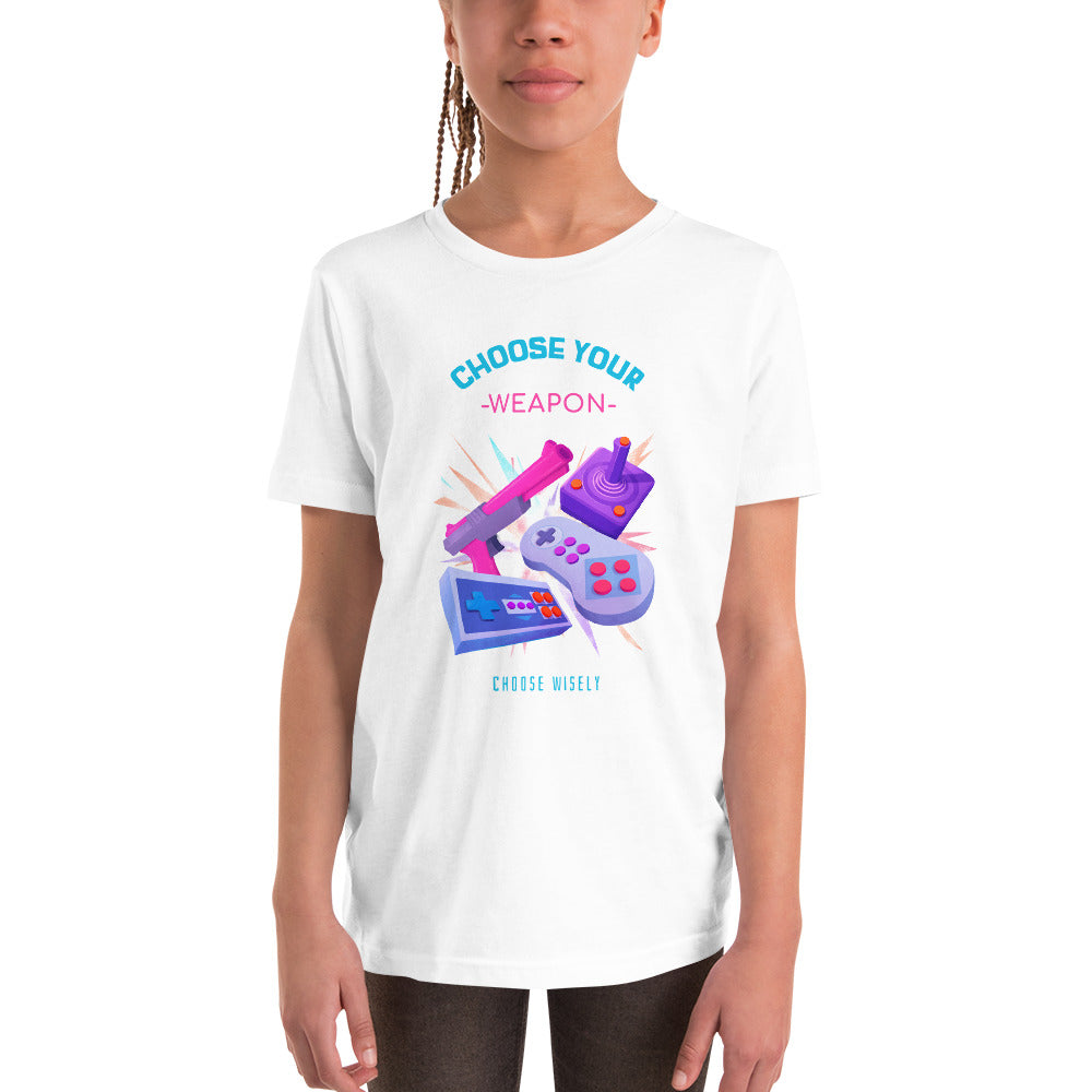 Gamer Choose Weapon Shirt (Kids)