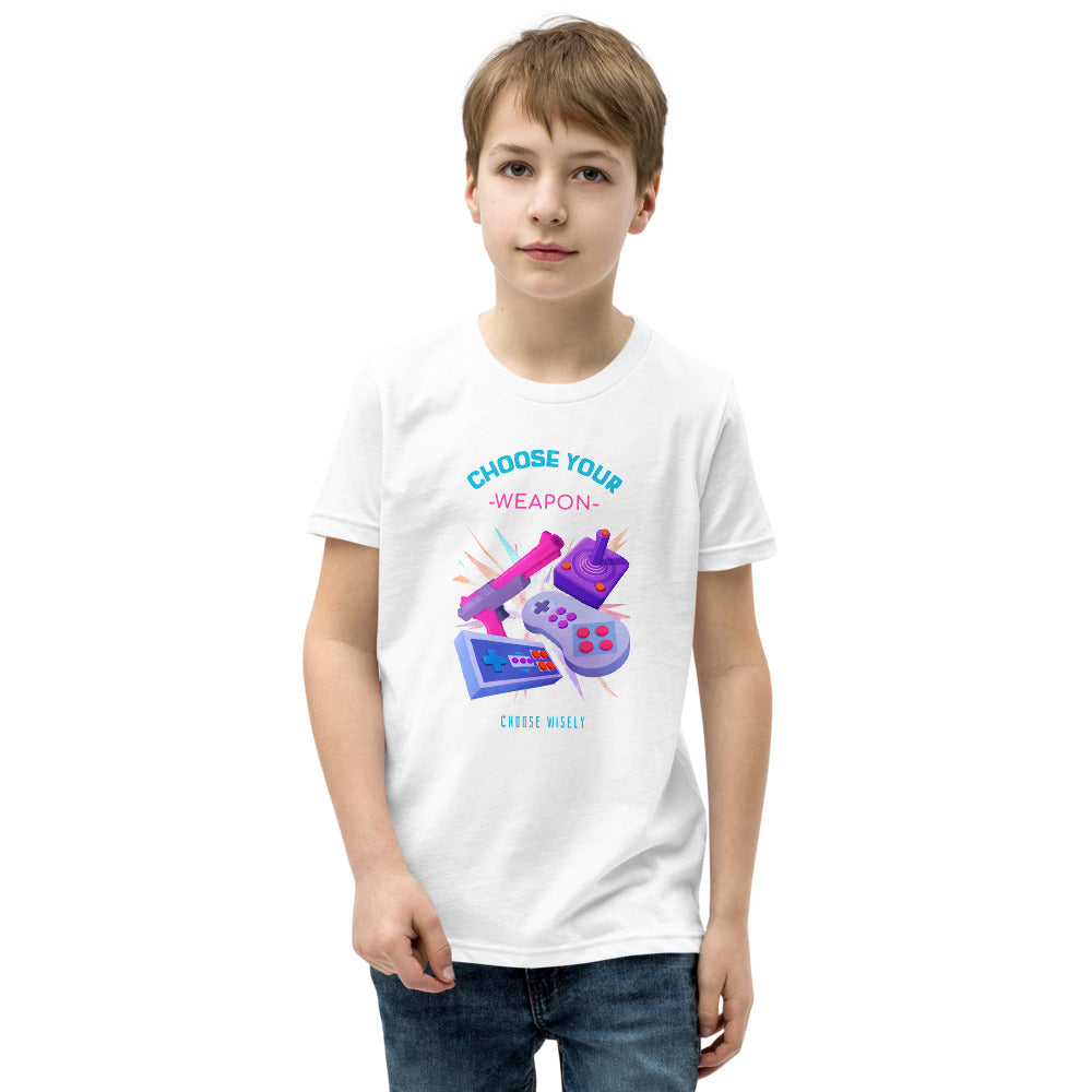 Gamer Choose Weapon Shirt (Kids)