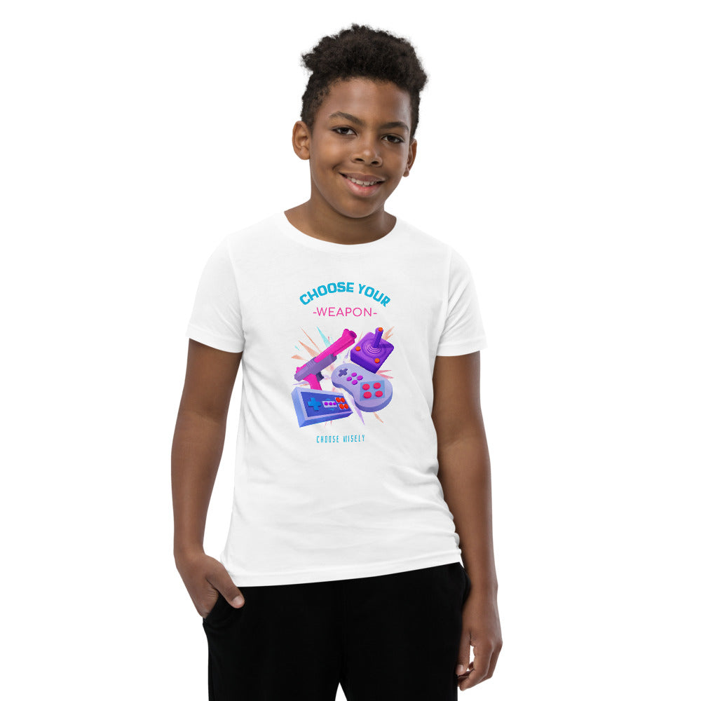 Gamer Choose Weapon Shirt (Kids)