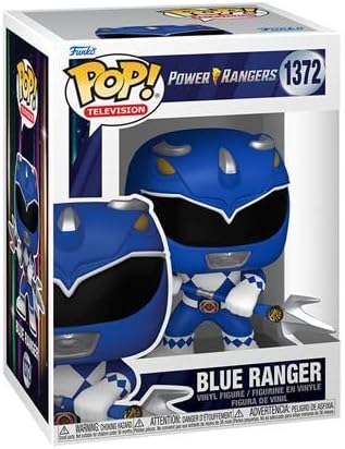 Funko Pop! Television: Mighty Morphin Power Rangers 30th - Blue Ranger #1372