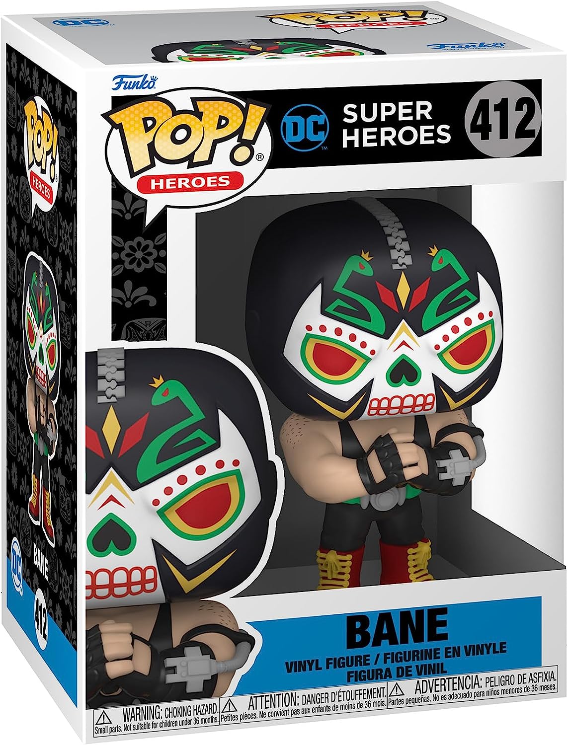 Dia de los DC Bane Glow-in-the-Dark Funko Pop! Vinyl Figure 412 - Entertainment Earth Exclusive