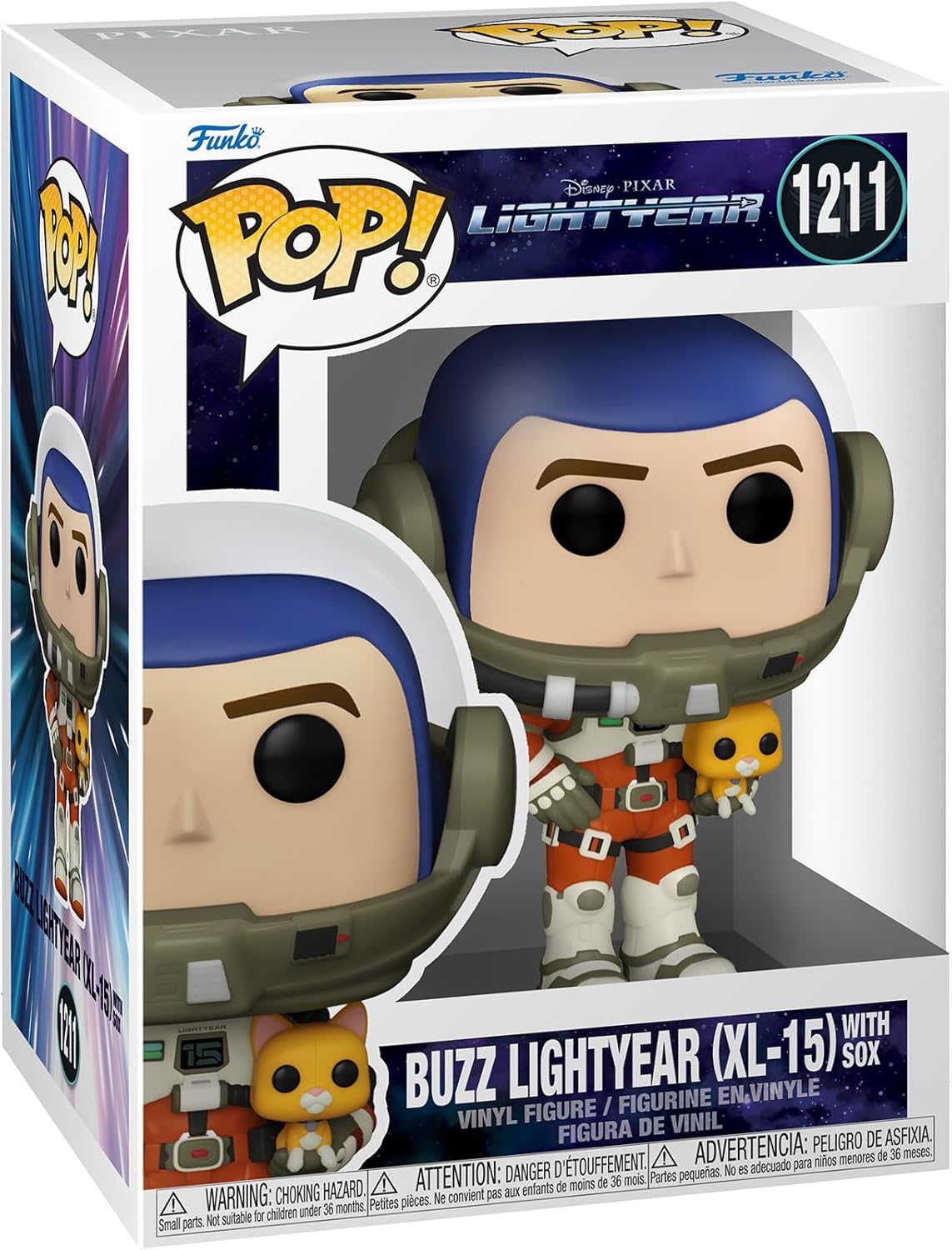 Funko Pop! Disney: Lightyear - Buzz Lightyear (XL-15 Suit) with Sox #1211