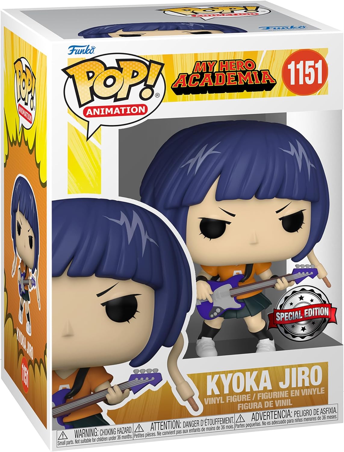 Funko Pop! Animation My Hero Academia Kyoka Jiro Vinyl Figure 1151