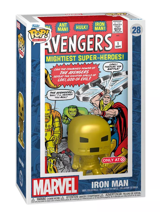 Funko Pop! Comic Covers Marvel Iron Man Vinyl Figure 28