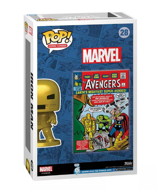 Funko Pop! Comic Covers Marvel Iron Man Vinyl Figure 28