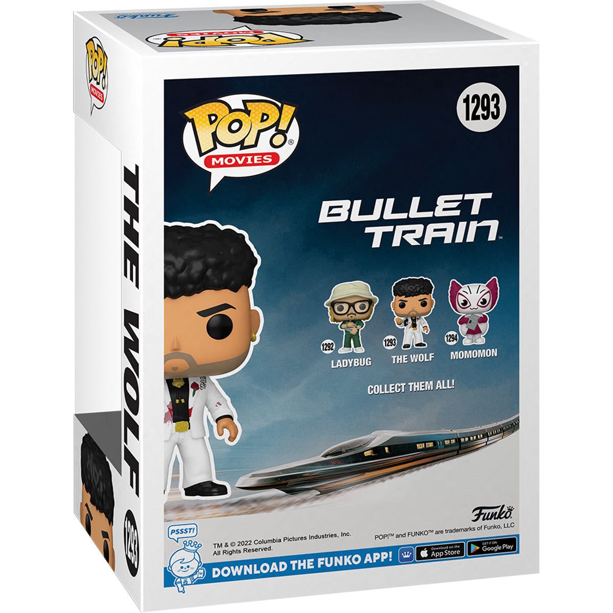 Bullet Train The Wolf Funko Pop! Vinyl Figure 1293