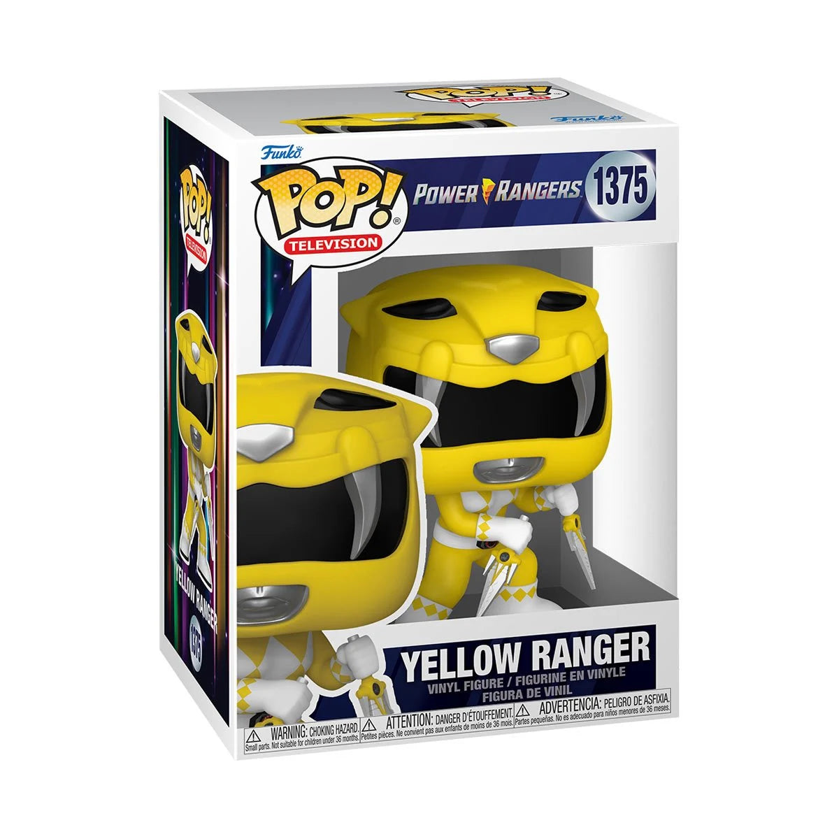 Mighty Morphin Power Rangers 30th Anniversary Yellow Ranger Funko Pop! Vinyl Figure #1375