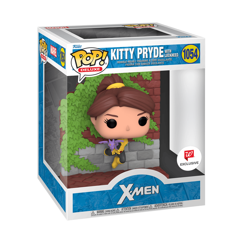 Funko Pop! Deluxe X-Men Kitty Pryde with Lockheed Vinyl Figure 1054