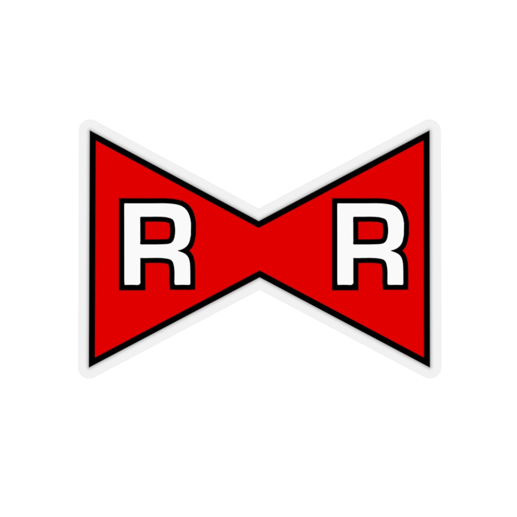 Dragon Ball Z Red Ribbon Army Logo Stickers