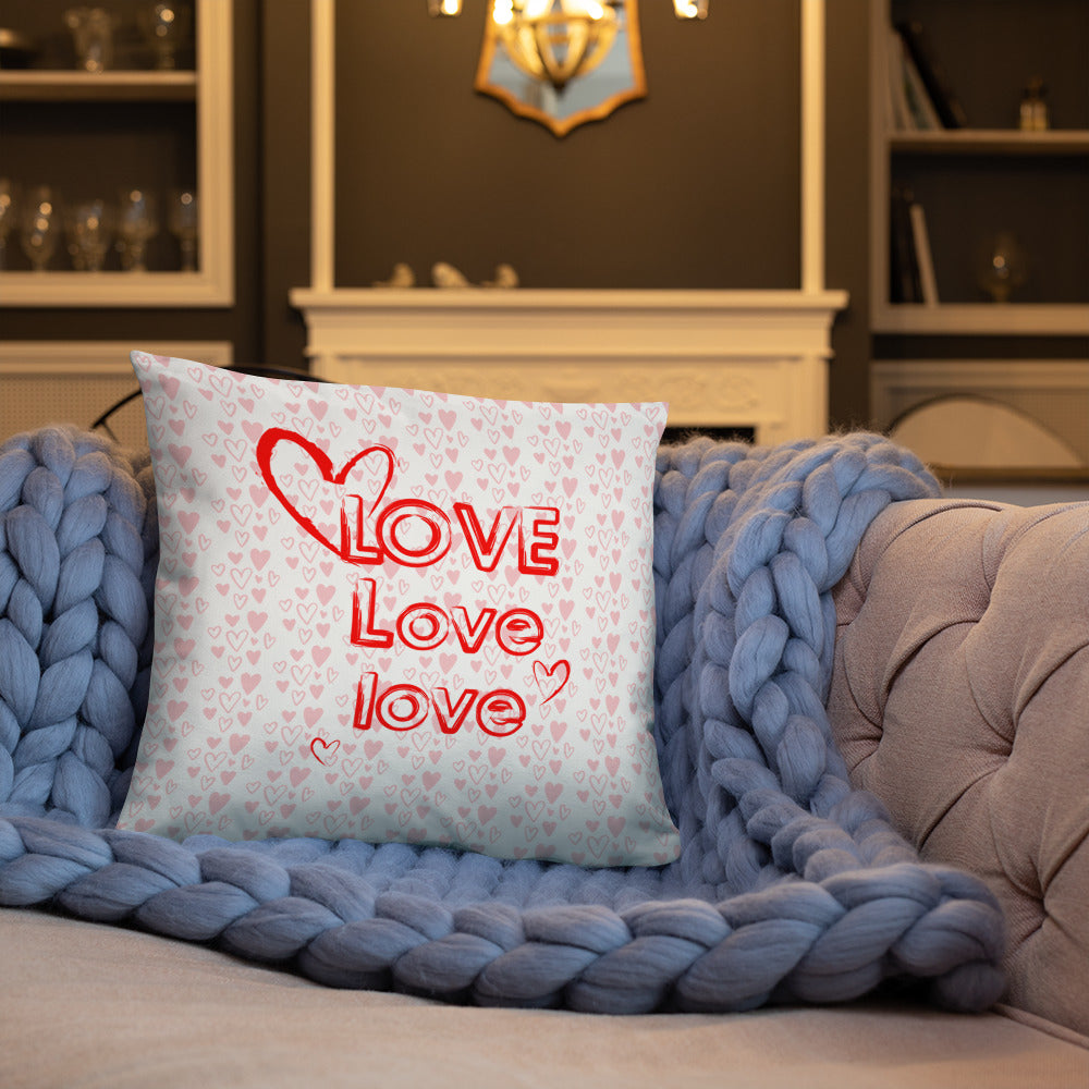 Love Love Love Pillow