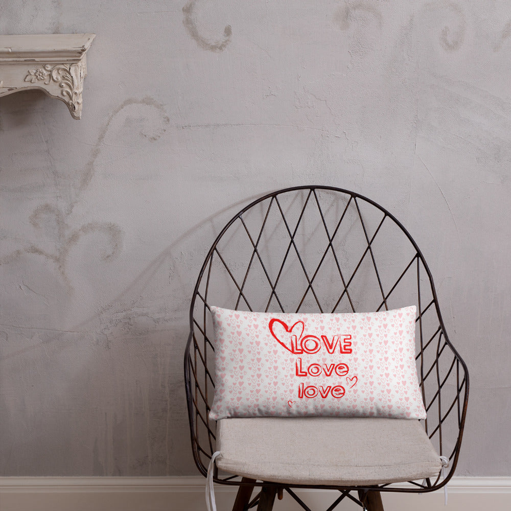 Love Love Love Pillow