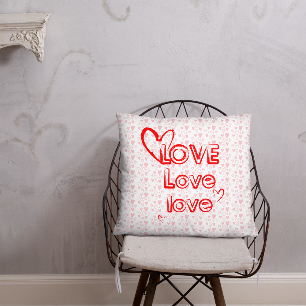 Love Love Love Pillow
