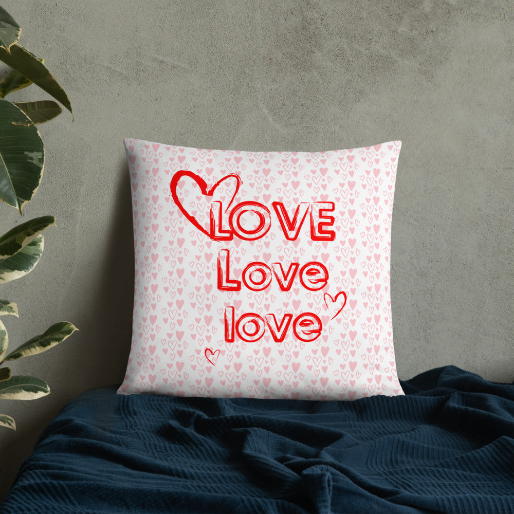 Love Love Love Pillow
