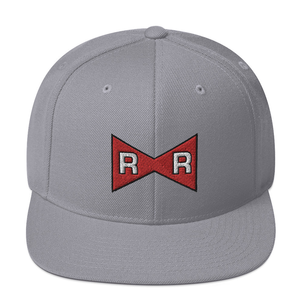 Dragon Ball Z Red Ribbon Army Logo Snapback Hat