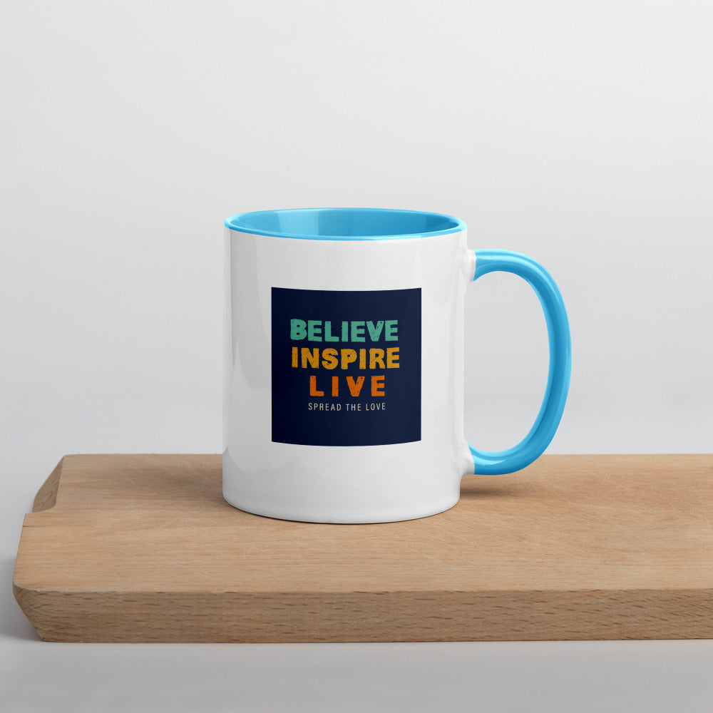Believe Inspire Live Mug