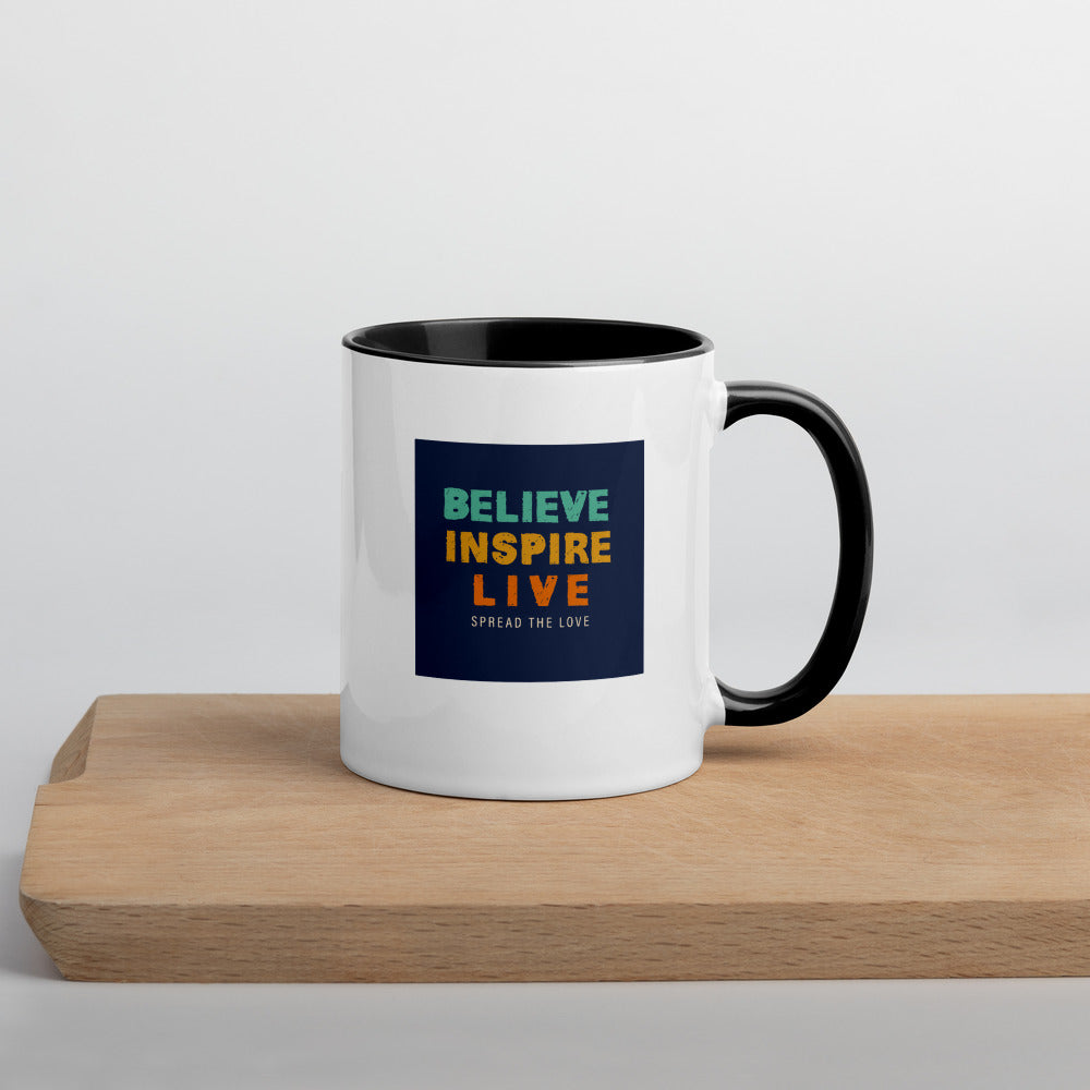 Believe Inspire Live Mug