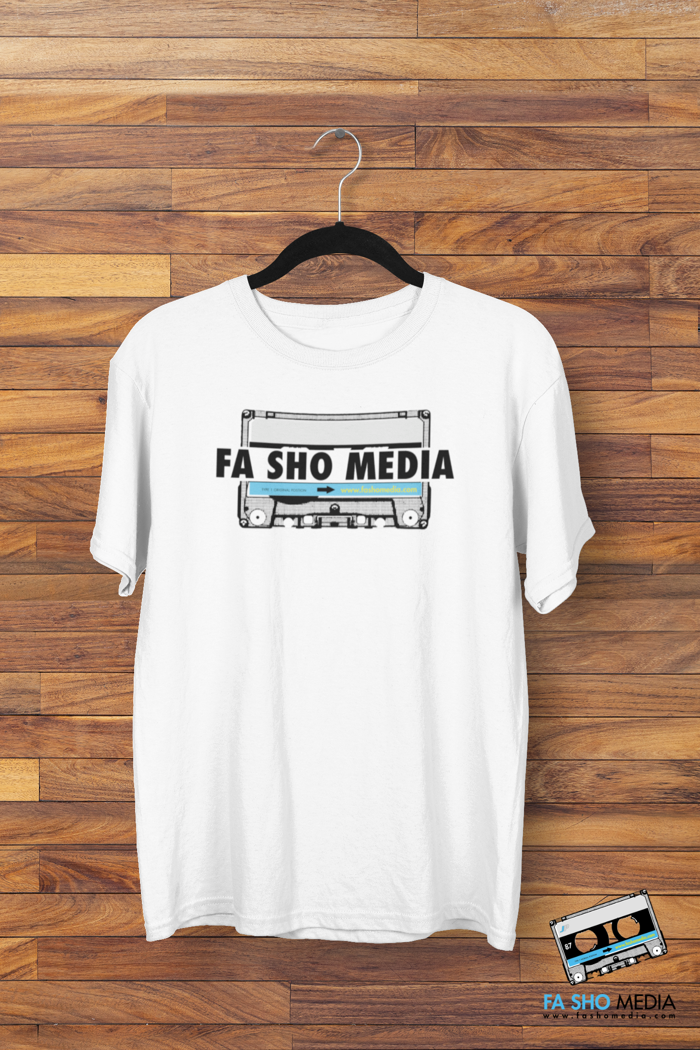 Fa Sho Media Big Cassette Shirt