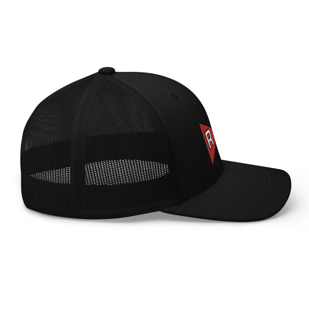 Dragon Ball Z Red Ribbon Army Logo Trucker Hat
