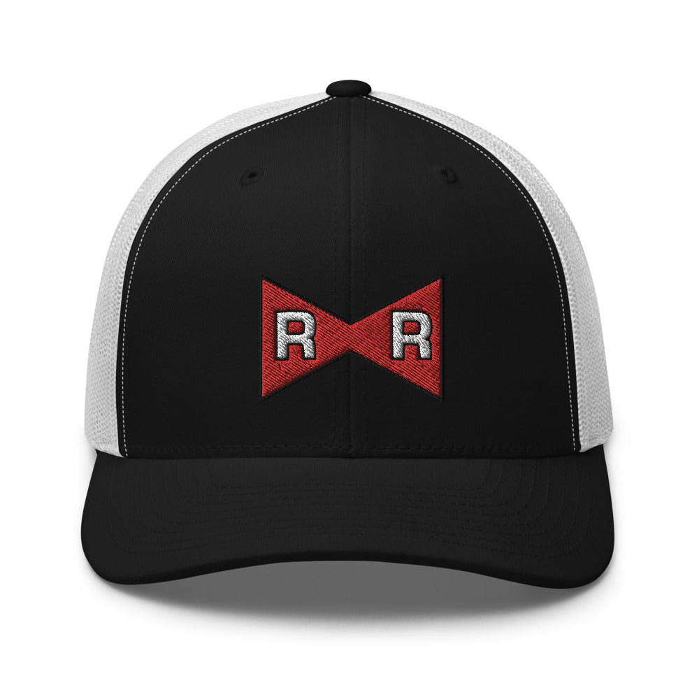 Dragon Ball Z Red Ribbon Army Logo Trucker Hat