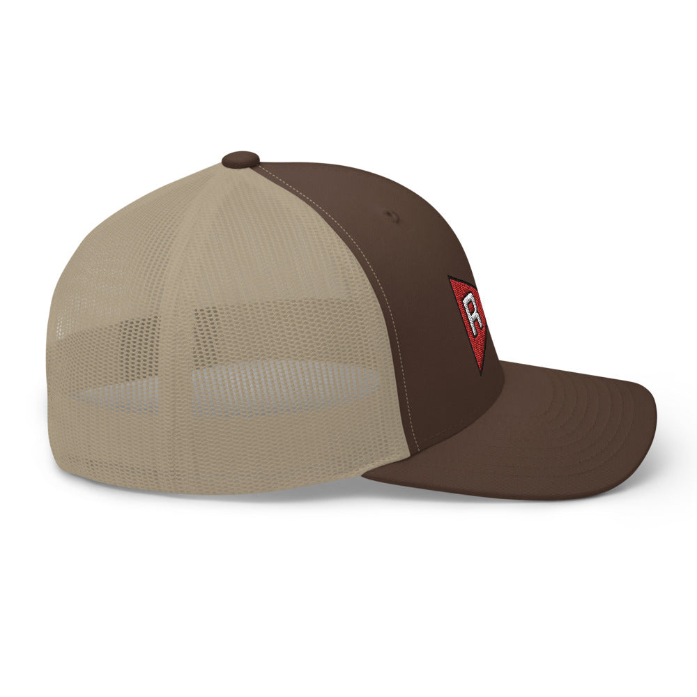 Dragon Ball Z Red Ribbon Army Logo Trucker Hat