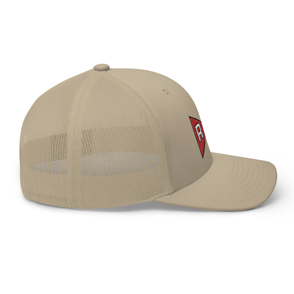 Dragon Ball Z Red Ribbon Army Logo Trucker Hat