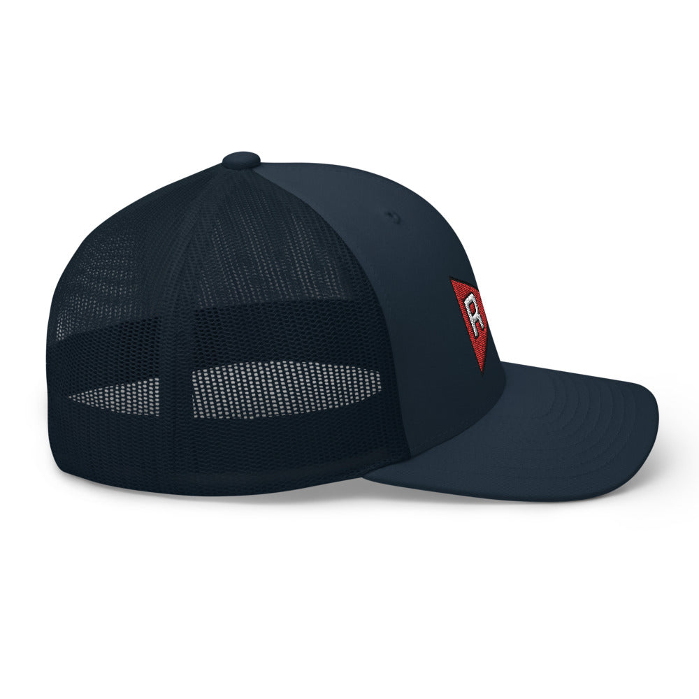 Dragon Ball Z Red Ribbon Army Logo Trucker Hat