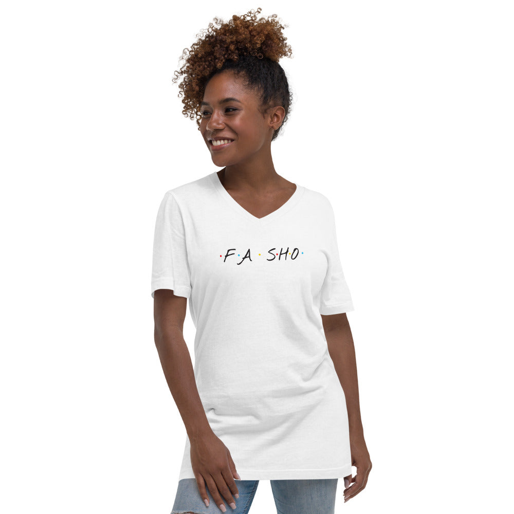Fa Sho V-Neck Shirt (Women's)