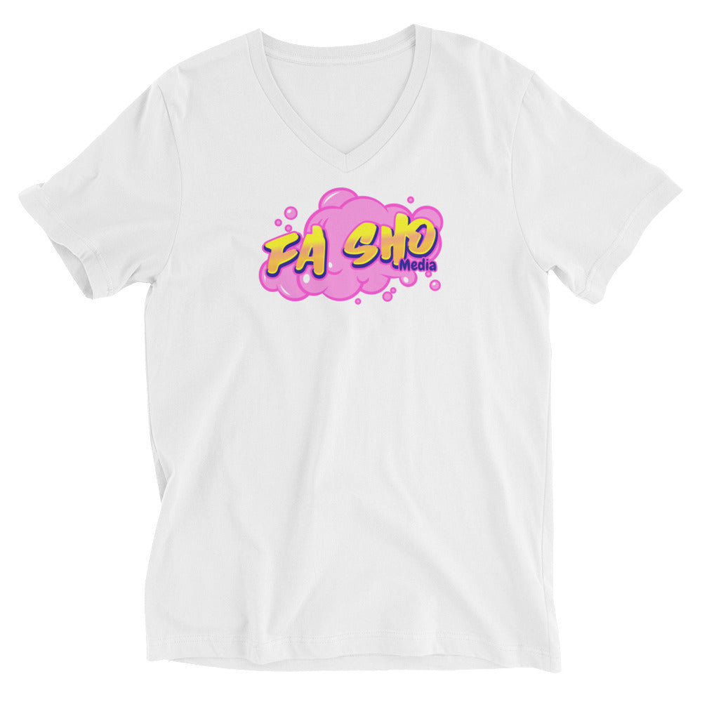 Fa Sho Graffiti V-Neck Shirt (Women's)