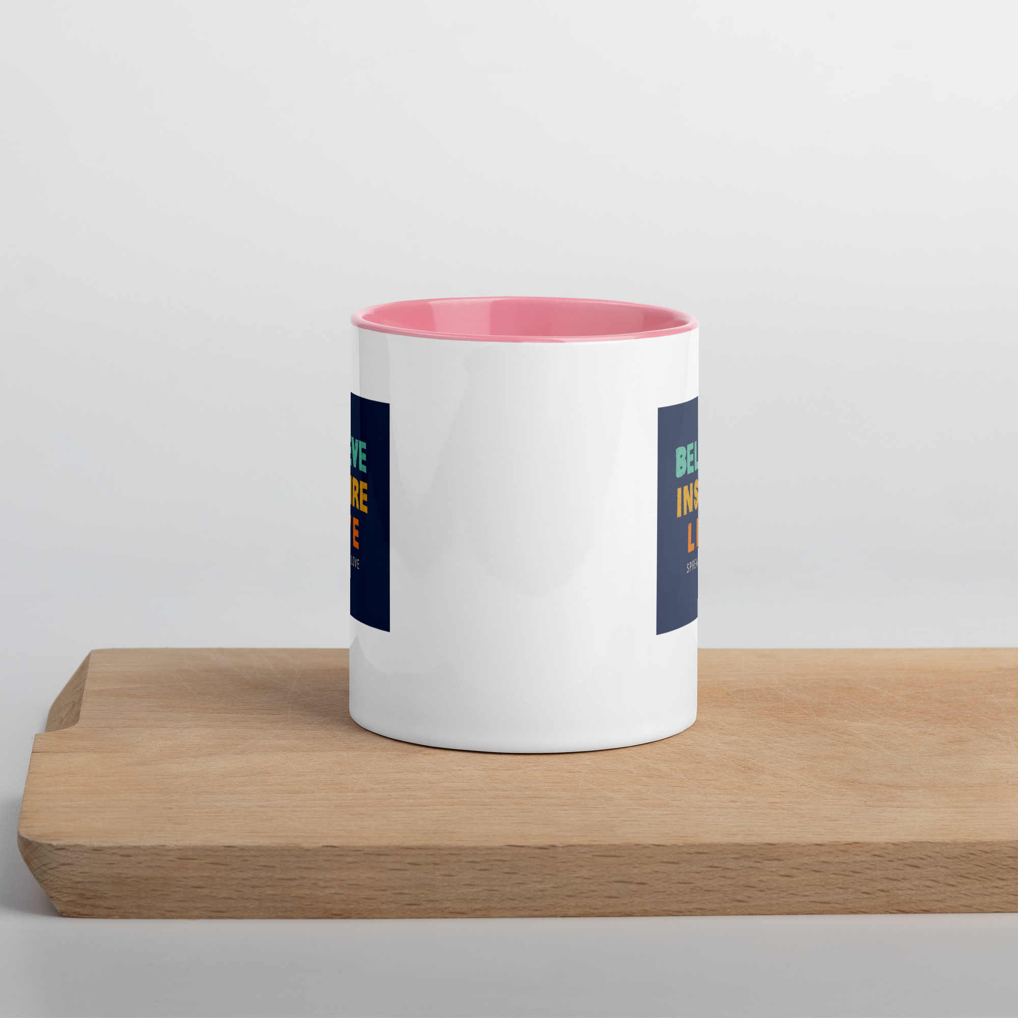 Believe Inspire Live Mug
